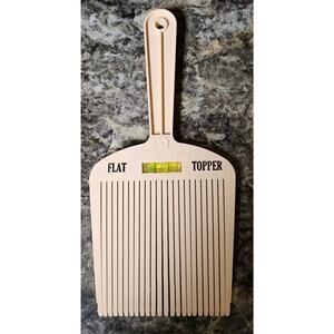 Brian Drumm Flat Topper Comb With Leveler For Professional Use Clipper Cutting